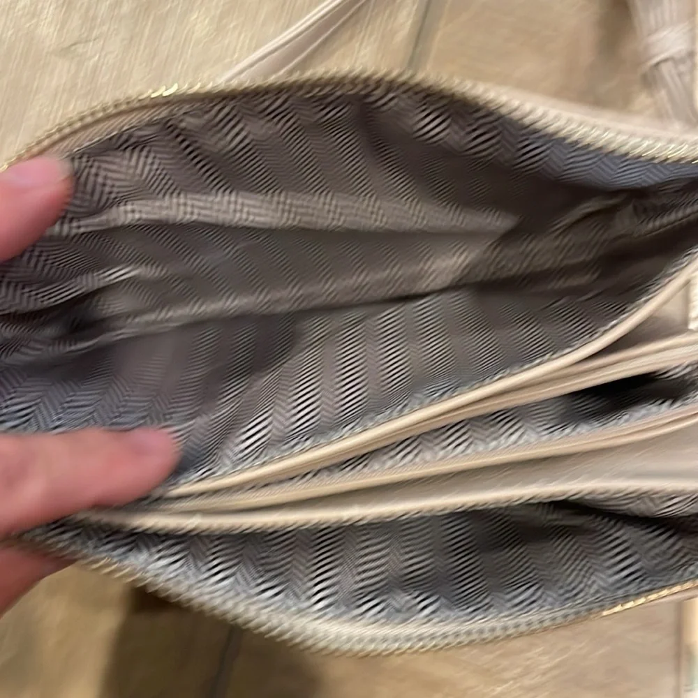 Small cross body purse - beige - Picture 6 of 10